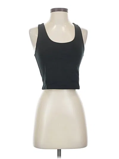 Pre-owned Pact Sleeveless Top Black Halter Neckline Tops