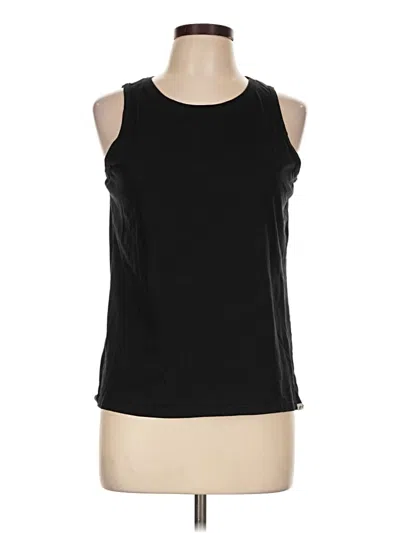 Pre-owned Pact Sleeveless Top Black Scoop Neck Tops
