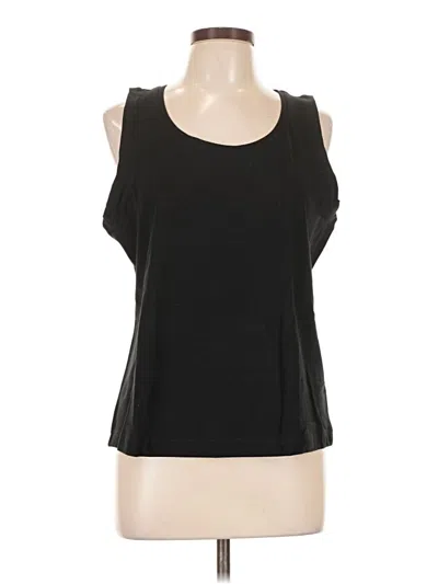 Pre-owned Pact Sleeveless T-shirt In Black