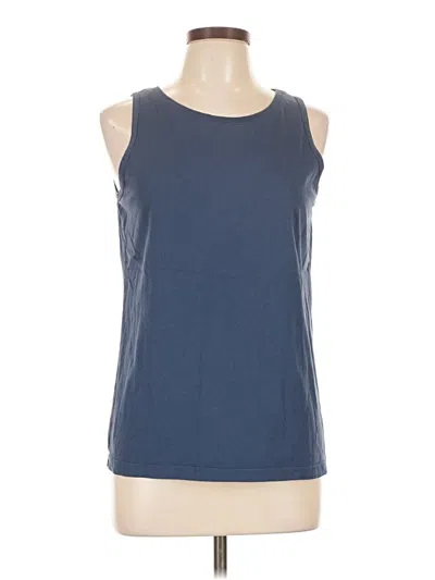 Pre-owned Pact Sleeveless T-shirt In Blue