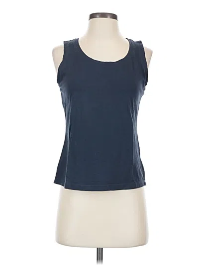 Pre-owned Pact Sleeveless T-shirt In Blue