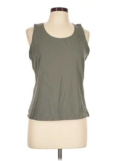 Pre-owned Pact Sleeveless T-shirt In Gray