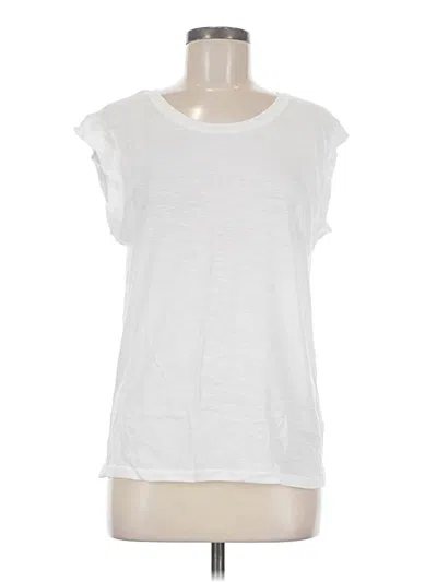 Pre-owned Pact Sleeveless T-shirt In White