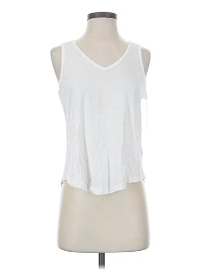 Pre-owned Pact Sleeveless T-shirt In White