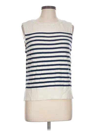 Pre-owned Pact Sweater Vest In Ivory