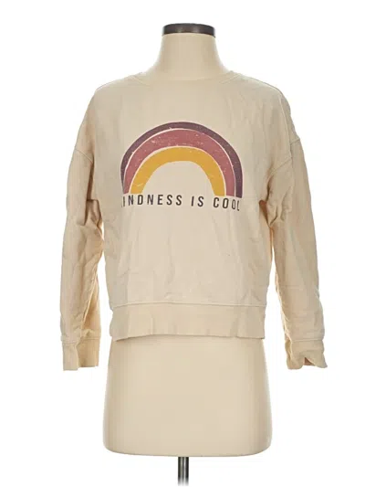 Pre-owned Pact Sweatshirt In Tan