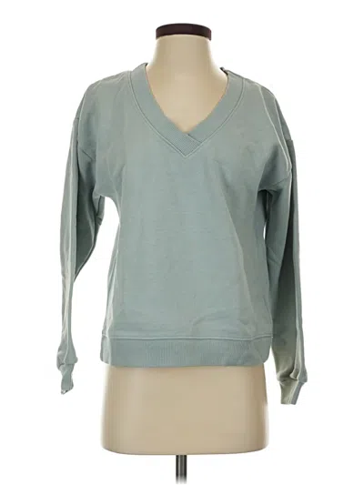 Pre-owned Pact Sweatshirt In Teal