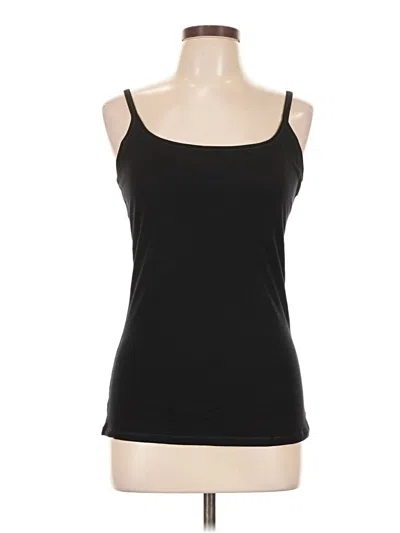 Pre-owned Pact Tank Top Black Strapless Neckline Tops