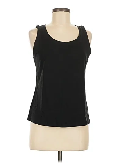 Pre-owned Pact Tank Top Black Strapless Neckline Tops