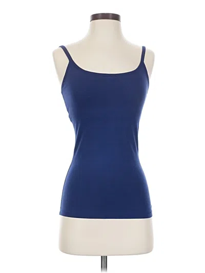 Pre-owned Pact Tank Top Blue Strapless Neckline Tops