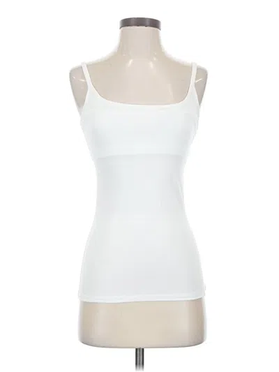 Pre-owned Pact Tank Top White Strapless Neckline Tops