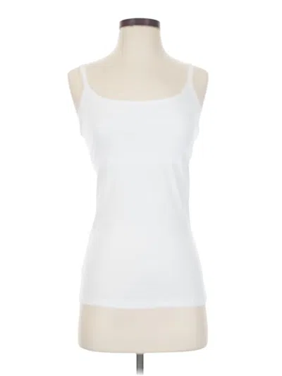 Pre-owned Pact Tank Top White Strapless Neckline Tops