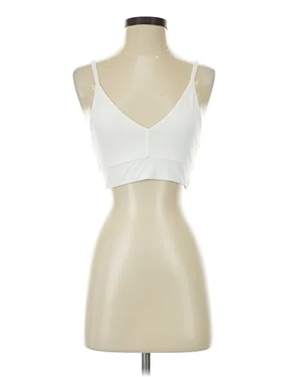 Pre-owned Pact Tank Top White Strapless Neckline Tops