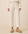 Pact Thermal Waffle Wide Leg Pant In White