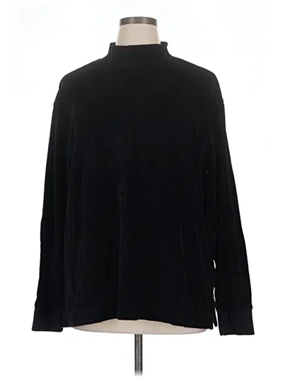 Pre-owned Pact Turtleneck Sweater In Black