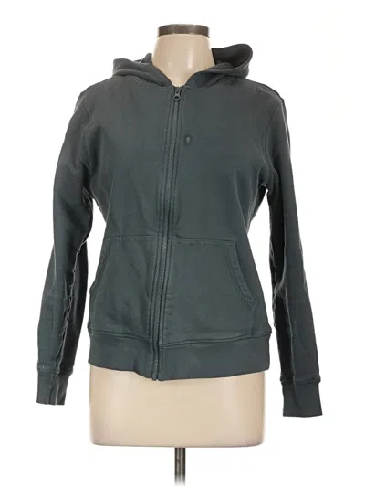 Pre-owned Pact Zip Up Hoodie In Gray