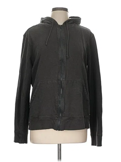 Pre-owned Pact Zip Up Hoodie In Gray