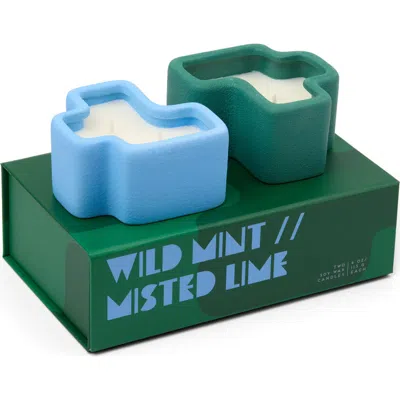 Paddywax Jigsaw Set Of 2 Candles
