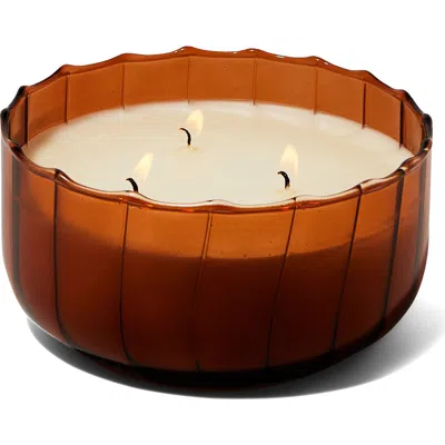 Paddywax 3-wick Candle In Orange