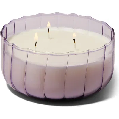 Paddywax 3-wick Candle In Purple