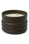 Paddywax 3-wick Ceramic Candle In Black