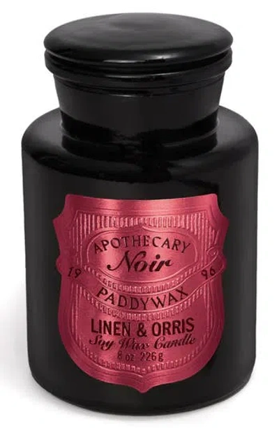 Paddywax Apothecary Jar Scented Candle In Black
