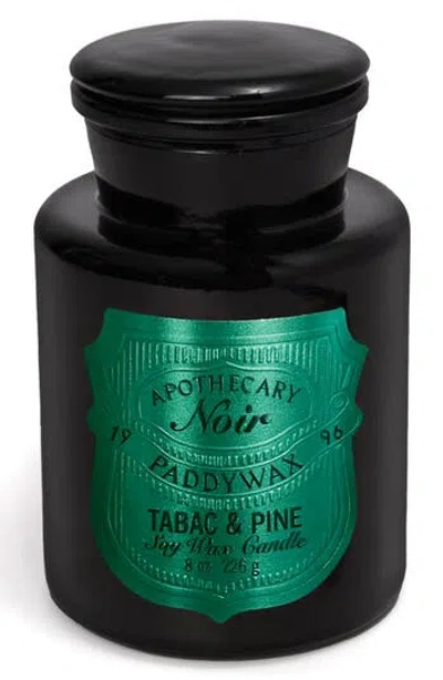 Paddywax Apothecary Jar Scented Candle In Black