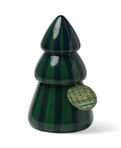 Paddywax Balsam Fir Holiday Cabana Candle Tree, 4.2" In Green