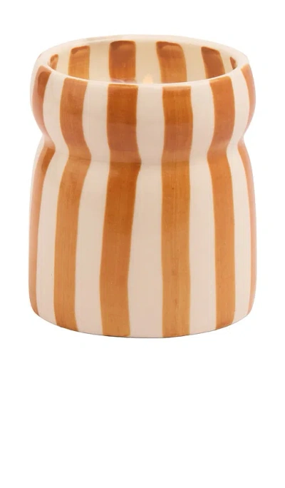 Paddywax Cabana Ceramic Candle In Orange