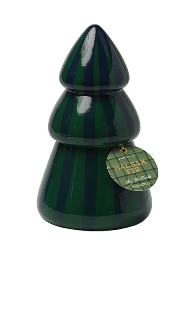Paddywax Cabana Christmas Tree Candle In Green