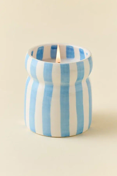 Paddywax Cabana Striped 7 oz Scented Candle In Lost At Sea At Urban Outfitters