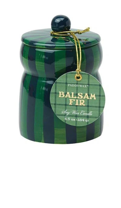 Paddywax Christmas Cabana Candle In Green