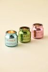 Paddywax Chroma Metallic 3 oz Scented Candle In Verde At Urban Outfitters