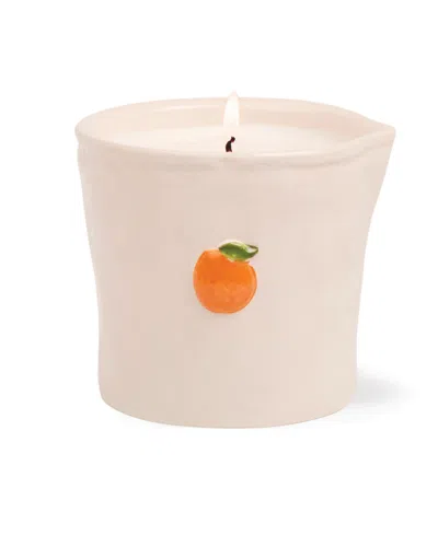 Paddywax Citrus Spritz Cabana Candle, 3.6" In Ivory