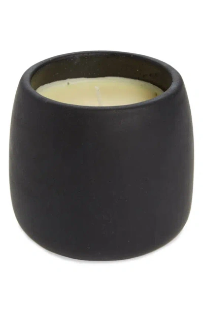 Paddywax Firefly Elements Concrete Jar Candle In Black/ Tan