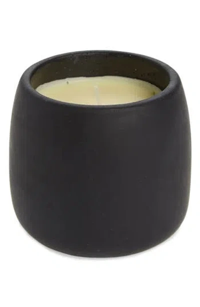 Paddywax Firefly Elements Concrete Jar Candle In Black