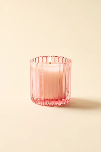 Paddywax Glass Holiday 5 oz Scented Candle In Pink At Urban Outfitters