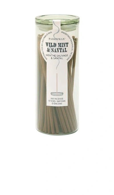 Paddywax Haze Incense In Wild Mint & Santal