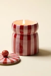 Paddywax Holiday Cabana 7 oz Scented Candle In Pink Peppermint At Urban Outfitters In Multi