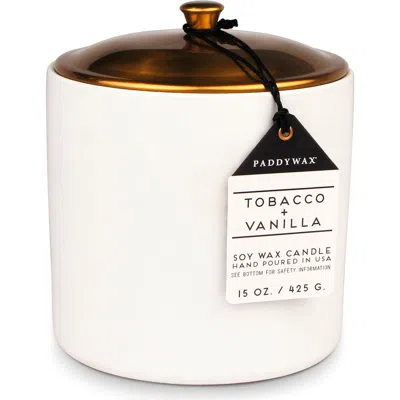 Paddywax Hygge Vetiver + Cardamom Candle In Brown