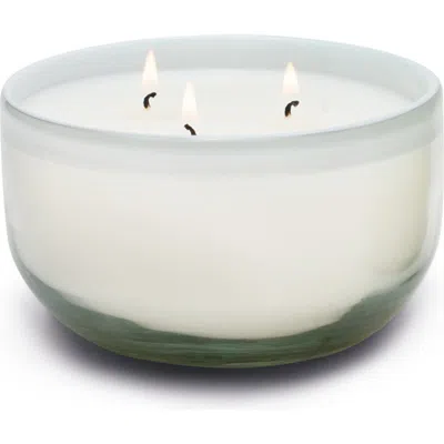 Paddywax La Playa Scented Bowl Candle In White