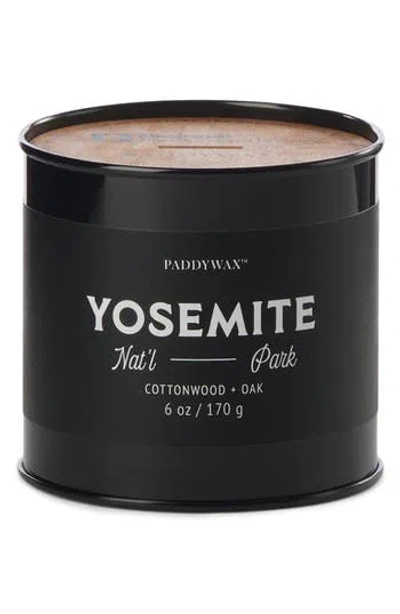 Paddywax National Parks 6 Oz. Candle In Cottonwood / Oak
