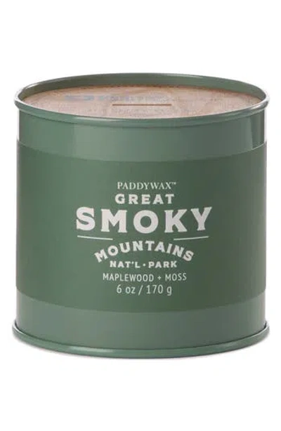 Paddywax Parks 6 Oz. Candle In Green