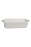 Paddywax Three-wick Soy Blend Ceramic Baking Dish Candle In White