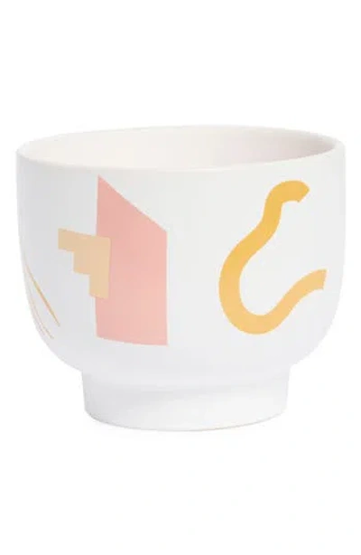 Paddywax Wabi Sabi 12 Oz. Ceramic Candle In Pink Opal And Persimmon