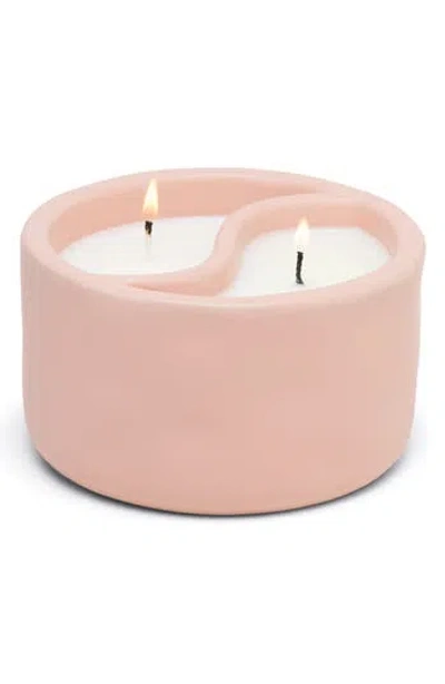 Paddywax Yin & Yang Candle In Pink