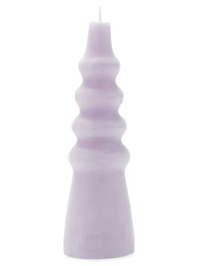 Paddywax Zippity Totem Unscented Candle Stick In Purple