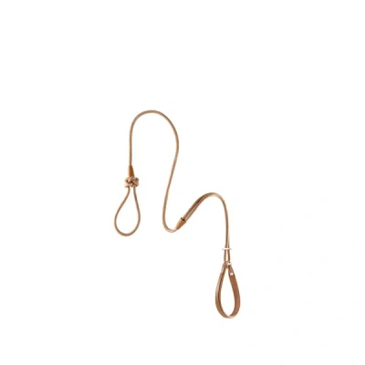 Pagerie Laisse En Cuir In Brown