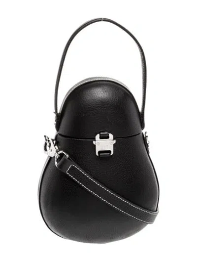 Pre-owned Pagerie Leather The Eve Bag In Black