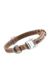 Pagerie The Clyde Collar In Walnut